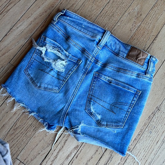 American eagle hi-rise shortie shorts size 00 like new - Picture 3 of 6
